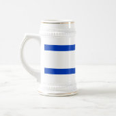 Israëlische vlag bierpul (Links)