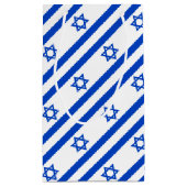 Israëlische vlag blauwe ster van David Klein Cadeauzakje (Achterkant)
