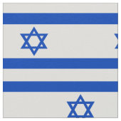 Israëlische vlag blauwe ster van David Stof (Close Up)