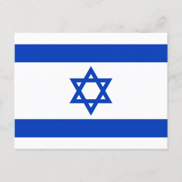 Israëlische vlag briefkaart