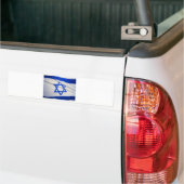 Israëlische vlag bumpersticker (Op Truck)