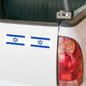 Israëlische vlag bumpersticker (Op Truck)