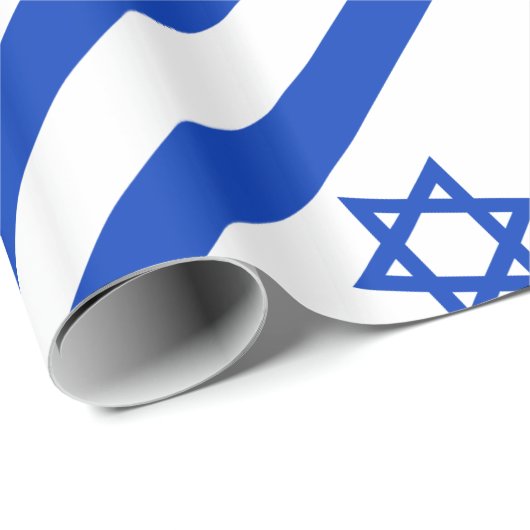 Israëlische vlag cadeaupapier (Rol Hoek)