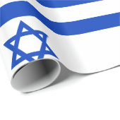 Israëlische vlag cadeaupapier (Rol Hoek)