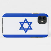 Israëlische vlag Case-Mate iPhone case (Achterkant (horizontaal))