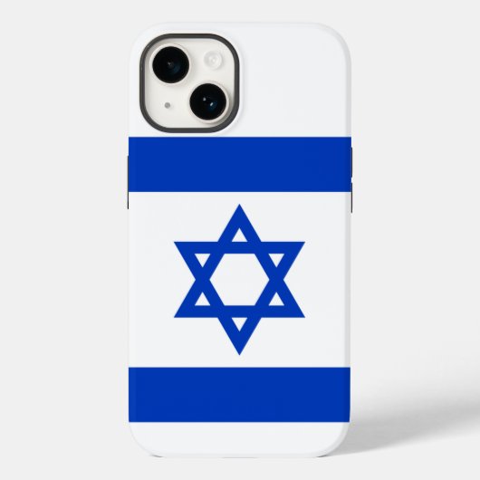 Israëlische vlag Case-Mate iPhone case (Achterkant)