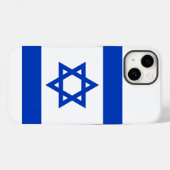 Israëlische vlag Case-Mate iPhone case (Achterkant (horizontaal))