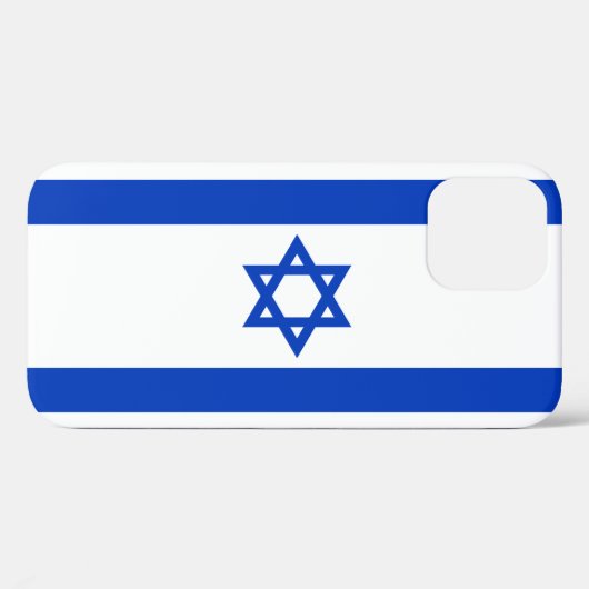 Israëlische vlag Case-Mate iPhone case (Achterkant (horizontaal))