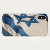 Israëlische vlag Case-Mate iPhone case (Achterkant (horizontaal))