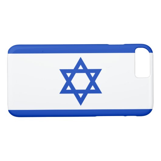 Israëlische vlag Case-Mate iPhone case (Achterkant (Horizontaal))