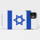 Israëlische vlag Case-Mate iPhone case (Achterkant (horizontaal))
