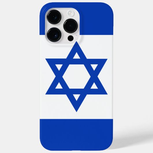 Israëlische vlag Case-Mate iPhone case (Achterkant)