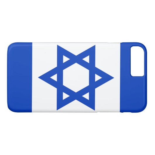Israëlische vlag Case-Mate iPhone case (Achterkant (Horizontaal))