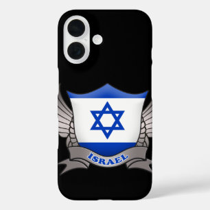 Israëlische vlag iPhone 16 hoesje