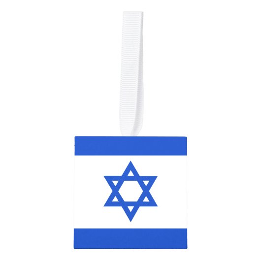 Israëlische vlag decoratie (Voorkant)