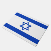 Israëlische vlag deurmat (Schuin)