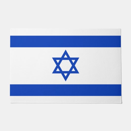 Israëlische vlag deurmat (Voorkant)