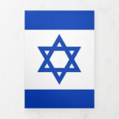 Israëlische vlag drieluik kaart (Cover)