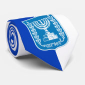 Israëlische vlag, Emblem en Israëlische handel / m Stropdas (Opgerold)