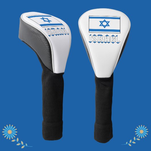 Israëlische Vlag en Israël Golfheadcover