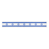 Israëlische vlag en Israëlisch reizen, vakantie/sp Grosgrain Lint (Voorkant)
