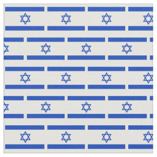 Israëlische vlag en joodse verbinding/Israëlisch Stof
