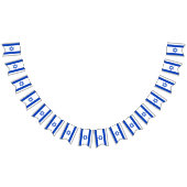 Israëlische vlag en partij Israël banners/bruiloft Vlaggetjes (Alle)