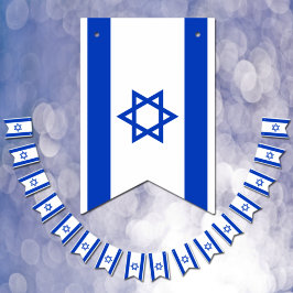 Israëlische vlag en partij Israël banners/bruiloft Vlaggetjes
