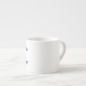 Israëlische vlag espresso kop (Voorkant rechts)