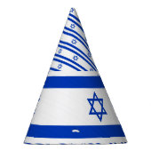 Israëlische vlag feesthoedjes (Rechts)