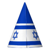 Israëlische vlag feesthoedjes (Achterkant)