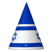 Israëlische vlag feesthoedjes (Links)