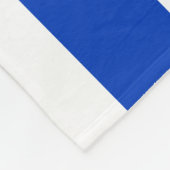 Israëlische vlag fleece deken (Hoek)