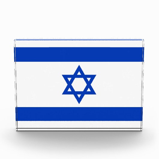 Israëlische vlag fotoblokken (Voorkant)