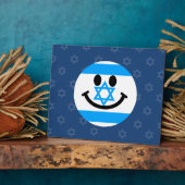 Israëlische vlag fotoplaat (Zijkant)