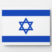 Israëlische vlag fotoplaat (Voorkant)