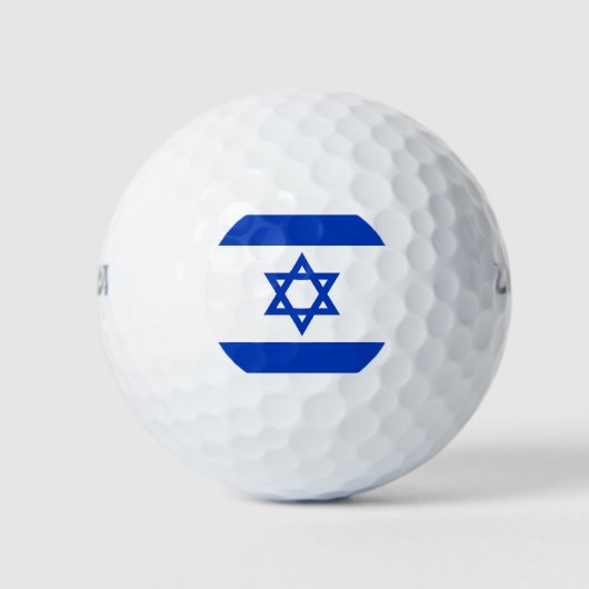 Israëlische vlag golfballen (Voorkant)
