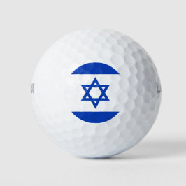 Israëlische vlag golfballen