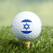 Israëlische vlag golfballen (Insitu Shirt)