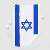 Israëlische vlag golfhanddoek (Insitu)