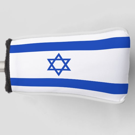 Israëlische vlag golfheadcover (Voorkant)