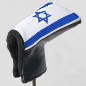 Israëlische vlag golfheadcover (3/4 voorkant)