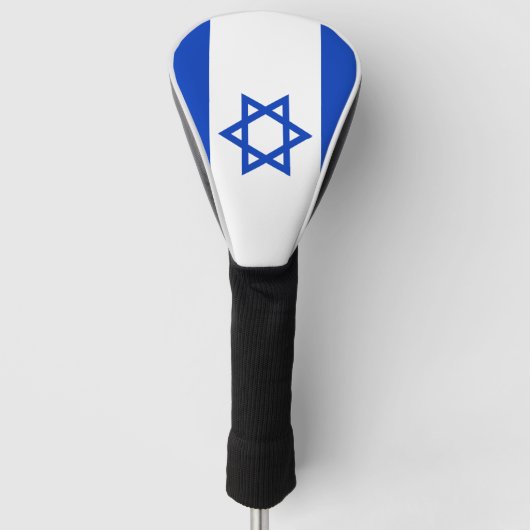 Israëlische vlag golfheadcover (Voorkant)