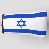 Israëlische vlag golfheadcover (Voorkant)