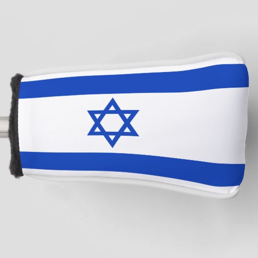 Israëlische vlag golfheadcover (Voorkant)