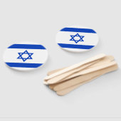 Israëlische vlag handwaaier (Niet-gemonteerd)