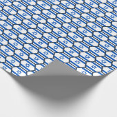 Israëlische vlag Honeycomb-pakpapier Cadeaupapier (Hoek)