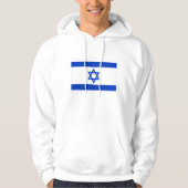 Israëlische vlag hoodie (Voorkant)