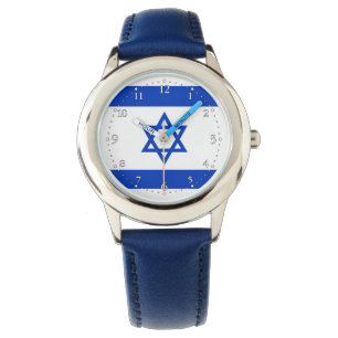 Israëlische vlag horloge
