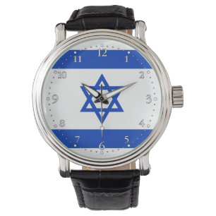 Israëlische vlag horloge